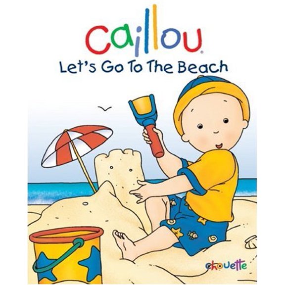 Pre-Owned Caillou, Let's Go To The Beach (Caillou Board Books) Paperback