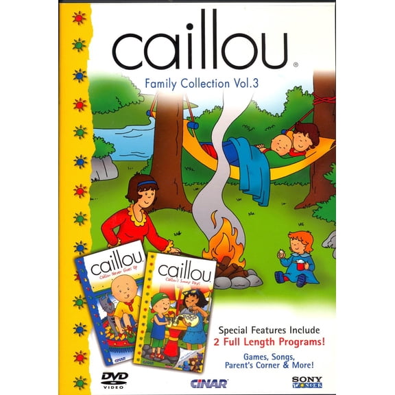Caillou: Family Collection - Volume 3 (DVD) NEW