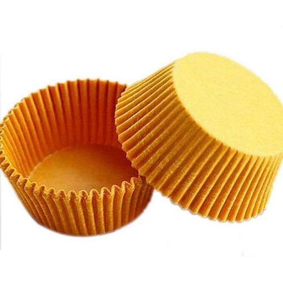 Cailmei 480 Pcs Paper Cake Cup Liners Baking Cup Muffin Kitchen Cupcake Cases Ye Yellow