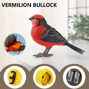 Cailmei Chirping Dancing Bird With Sound Control Singing Bird Toy With Motion Sensor Activated Realistic Sound Body Moving Simulation Bird Children'S Battery Operated Toys E 12 * 4.5 * 8.9Cm