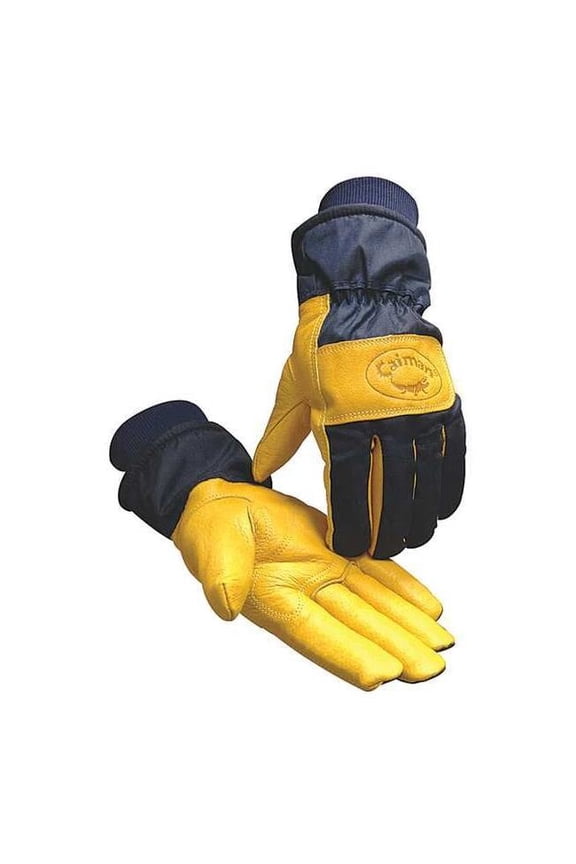 Cold Protection Gloves, Pigskin Leather Palm, Heatrac Lining, Blue, S ( 7 )