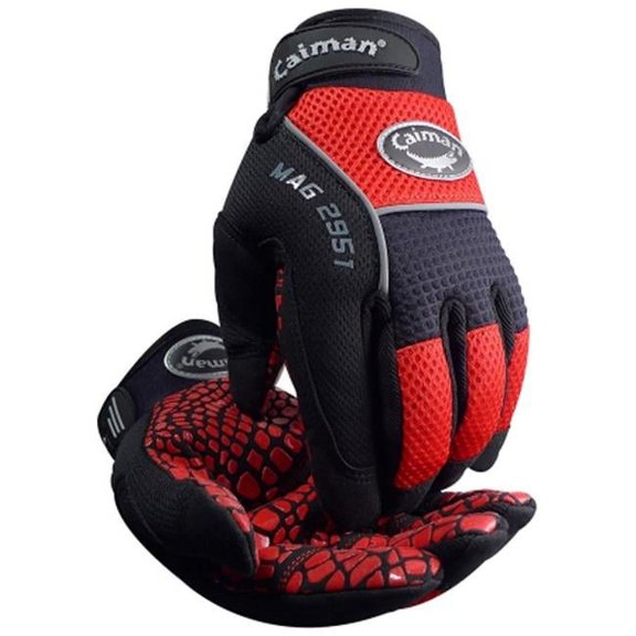 Caiman  Mechanic Glove Silicon Grip - XL