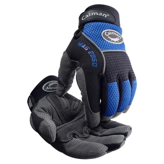 Caiman Mechanic Glove Synthetic Leather - XL