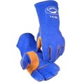 Caiman Premium Split Cowhide Leather Welding Gloves, Aerofoam Lining