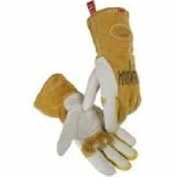 Caiman 1816 American Deerskin, Kontour Pattern, FR Cotton Insulated, MIG Stick Glove, X-Large