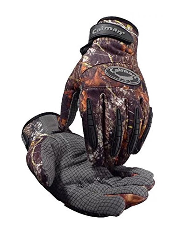 Caiman Synthetic Leather Multi-Activity Gloves Camo Print - 2910C-CAMO
