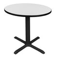 thumbnail image 1 of Cain 30" Round Breakroom Table- White, 1 of 3