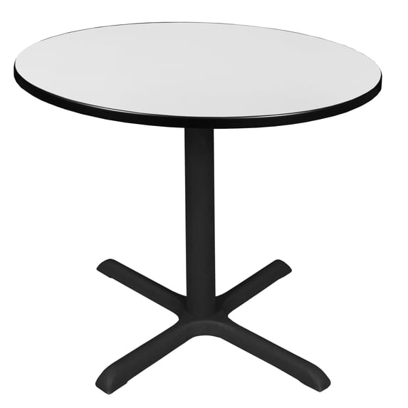Cain 36" Round Breakroom Table- White