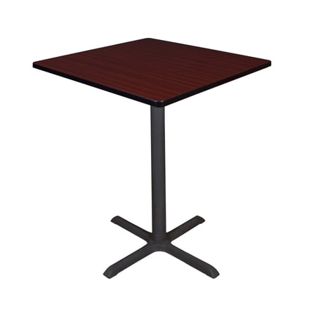 Cain 36" Square Cafe Table, Multiple Colors