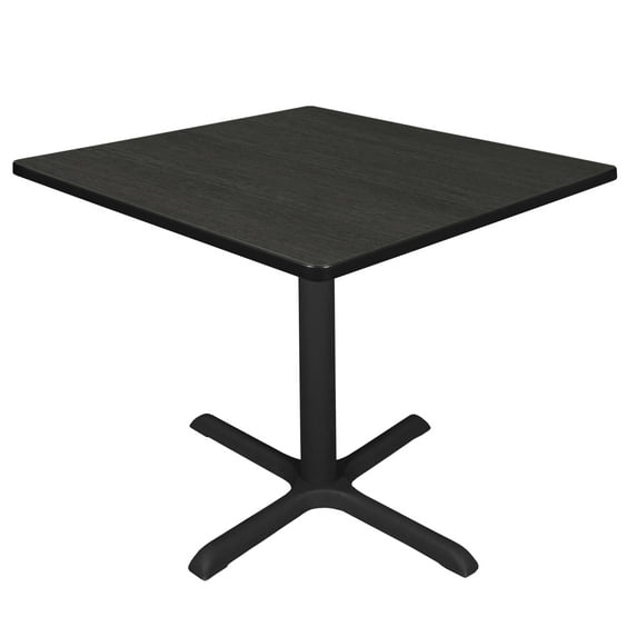 Cain 42" Square Breakroom Table- Ash Grey