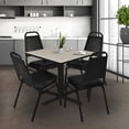 thumbnail image 1 of Regency Cain Large 48 in. Square X-Base Breakroom Table- Maple, 1 of 5