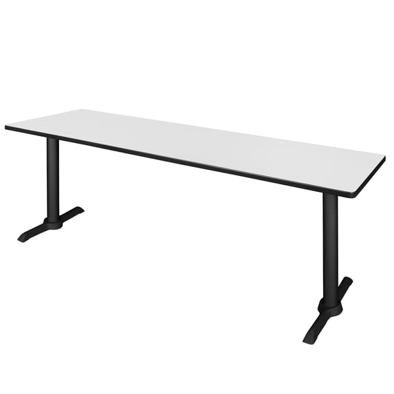 Cain 84" x 24" Training Table- White