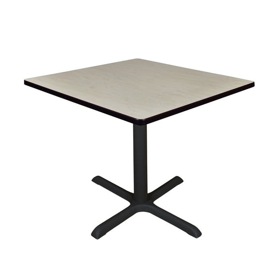 Cain Cain Square & Round Tables, Wood, Metal Top, Maple TB3636PL