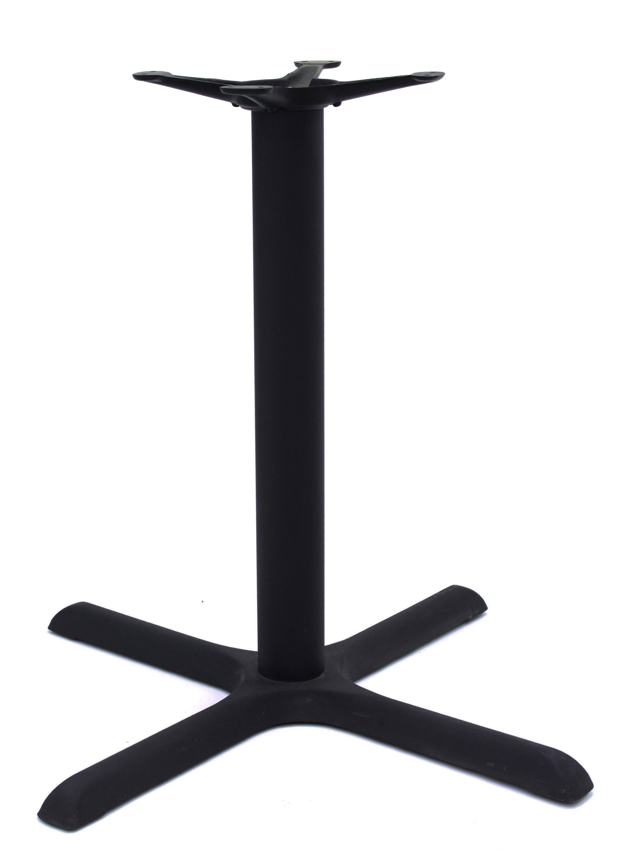 Cain Black Steel X-Base for 30-Inch Table Tops