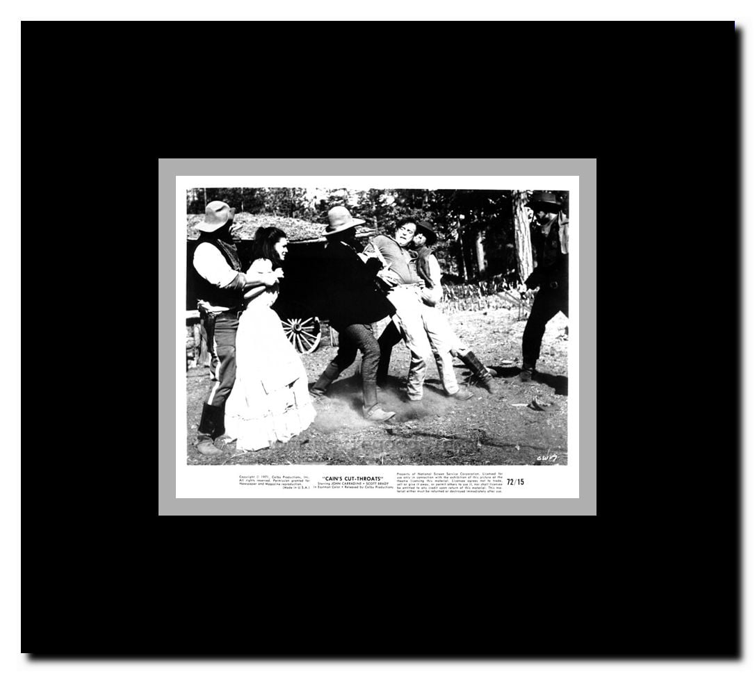 Cain's Cutthroats Framed Movie Poster