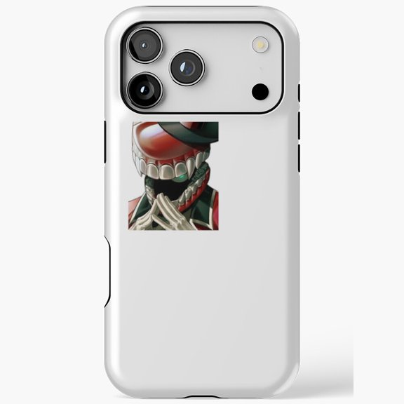 Caine Fangs Digital Circus Cartoon Mascot Compatible Phone Case for iPhone 11 12 13 14 15 16 17 Pro Max