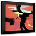 thumbnail image 1 of Caine, Roland 12x12 Black Modern Framed Museum Art Print Titled - Attitude I, 1 of 5