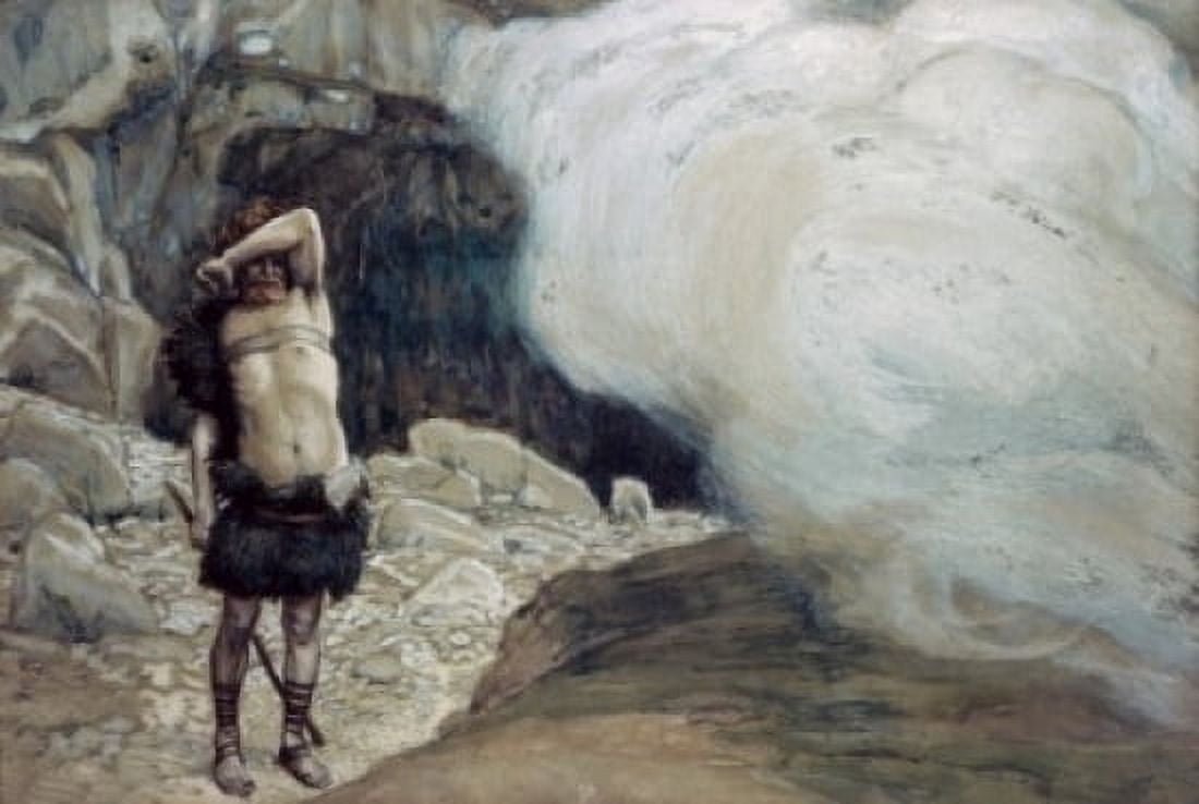 Cains Punishment James J Tissot (1836-1902 French) Jewish Museum New York Canvas Art - James Tissot (24 x 36)