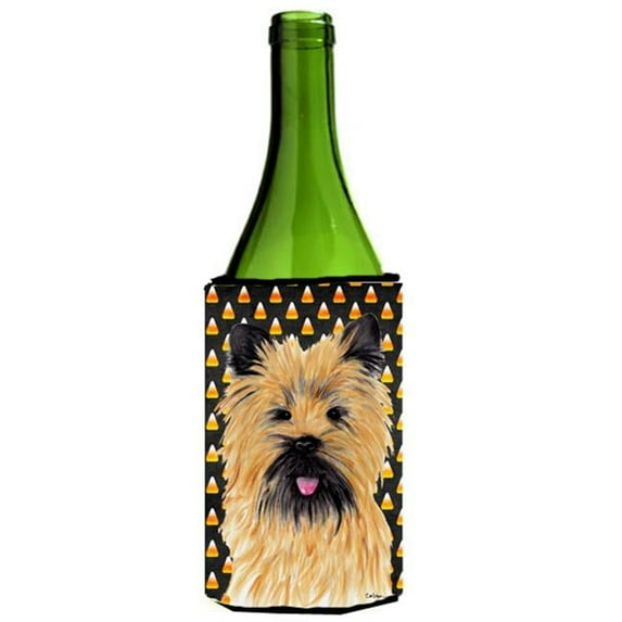 Cairn Terrier Candy Corn Halloween Wine Bottle Hugger - 24 oz.