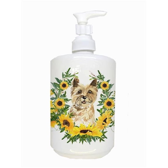 Cairn Terrier Ceramic Soap Dispenser