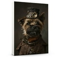 thumbnail image 1 of Cairn Terrier Dog Canvas Painting Canvas Art Prints Bathroom Artwork for Wall Living Room Bedroom Bathroom Wall Art Framed Art Wall Decor Wood Wall Hanging Art, 1 of 6