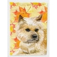 thumbnail image 1 of Cairn Terrier Fall Flag - Garden Size, 1 of 1