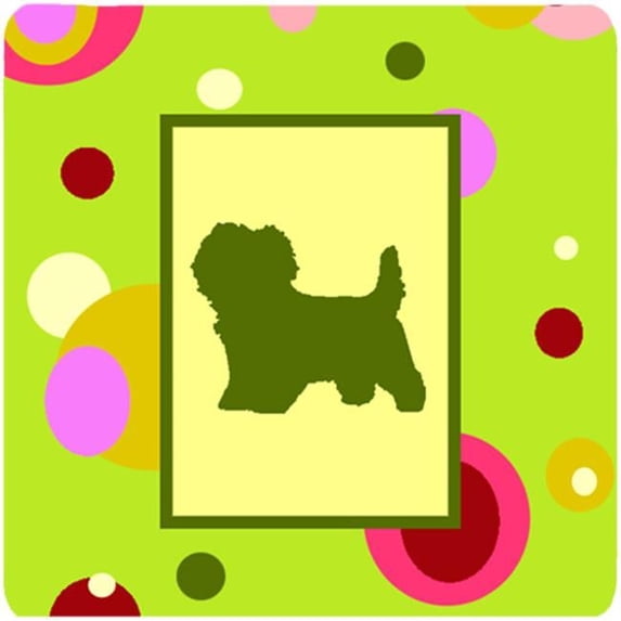 Cairn Terrier Foam Coasters - Set 4