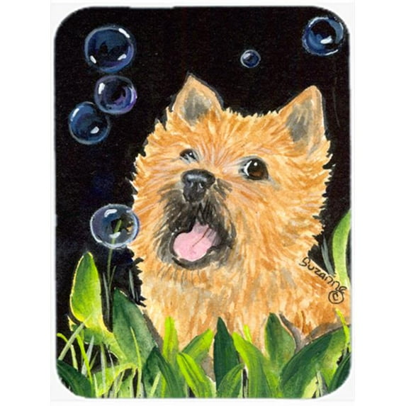 Cairn Terrier Glass Cutting Board- Large