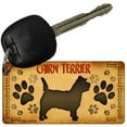 thumbnail image 1 of Cairn Terrier Novelty Metal Key Chain 3" x 1.5" Key Chain (KC), 1 of 1