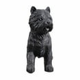 thumbnail image 1 of Hi-Line Gift Ltd. Cairn Terrier Statue Black Life Size Home Decor Garden Yard Statue, 1 of 7