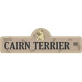 thumbnail image 1 of Cairn Terrier Street Sign | Indoor/Outdoor | Dog Lover Funny Home Décor for Garages, Living Rooms, Bedroom, Offices | SignMission personalized gift | 24" Wide, 1 of 5