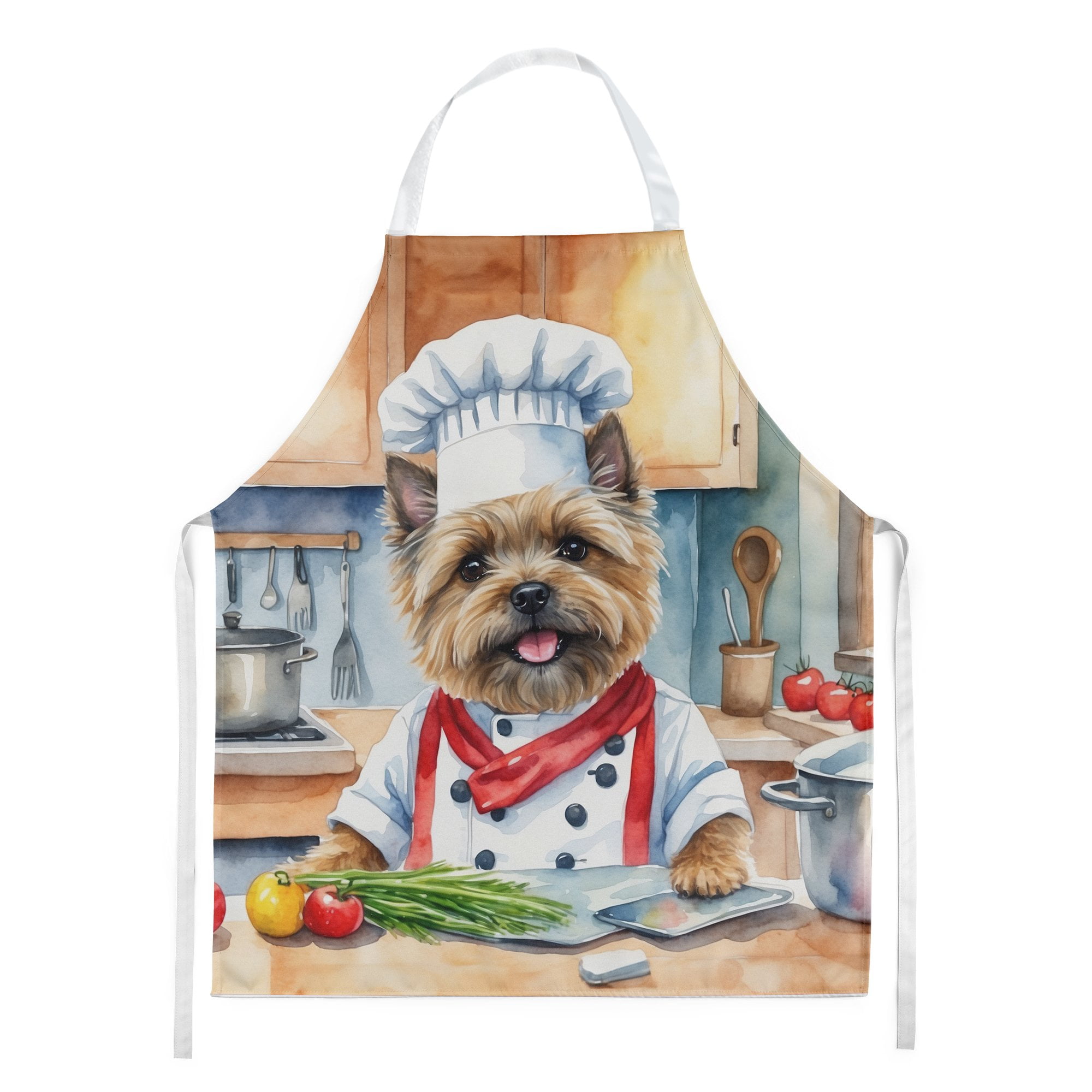 Cairn Terrier The Chef Apron 27 in x 30 in