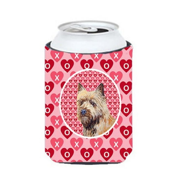Cairn Terrier Valentines Love And Hearts Can Or Bottle  Hugger - 12 oz.