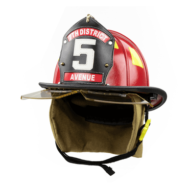 Clearance Item !!!
Cairns 1044 w/ NFPA Bourkes and Defender Visor Deluxe, Red