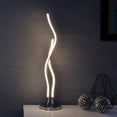 thumbnail image 1 of JONATHAN Y Cairo 26.25" LED Integrated Table Lamp, Chrome, JYL7001A, 1 of 7