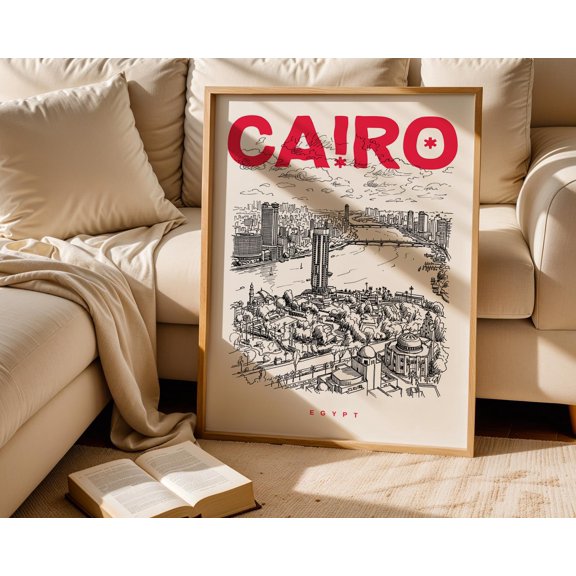 Cairo Egypt Cairo Lover Poster , Poster Print Only