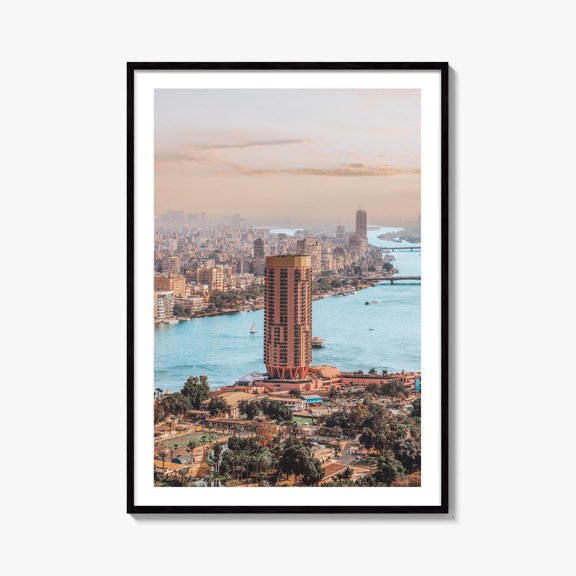 Cairo Fine Photo Egypt Downtown Poster , Poster Print Only