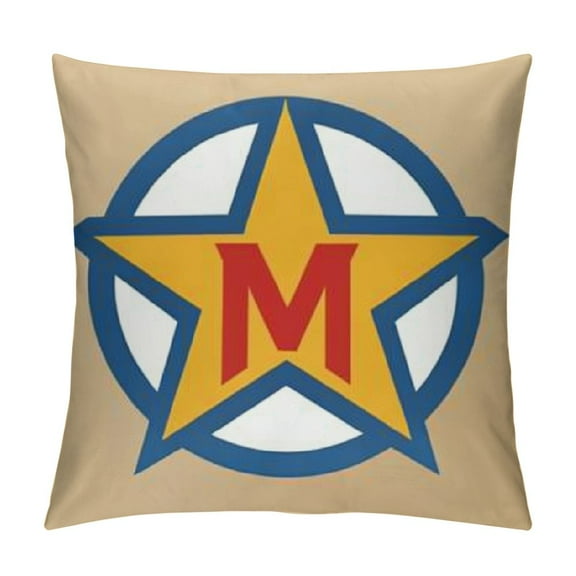 Cairo Metro Subway Train Logo Egypt Underground Railway Sign Throw Pillow