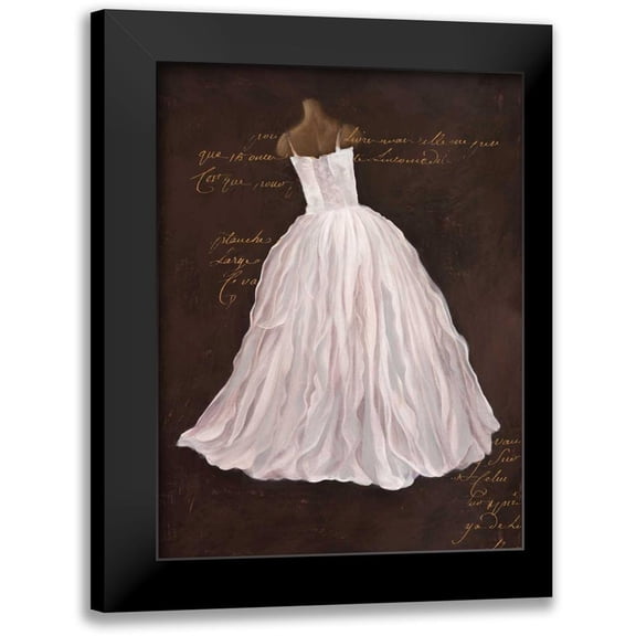 Cairoli, Stefano 12x14 Black Modern Framed Museum Art Print Titled - Dressed in White I