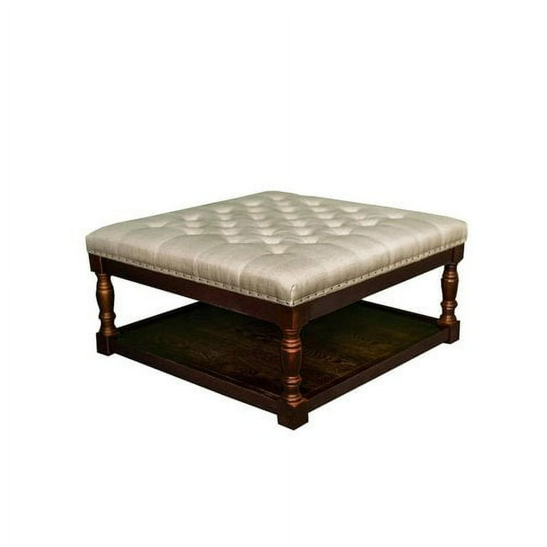 Cairona tufted ottoman deals