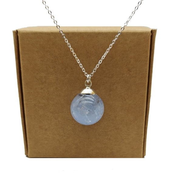 Cairui Design Antarctic Love Glow in the Dark Pendant 925 Sterling Silver Necklace Handmade Women