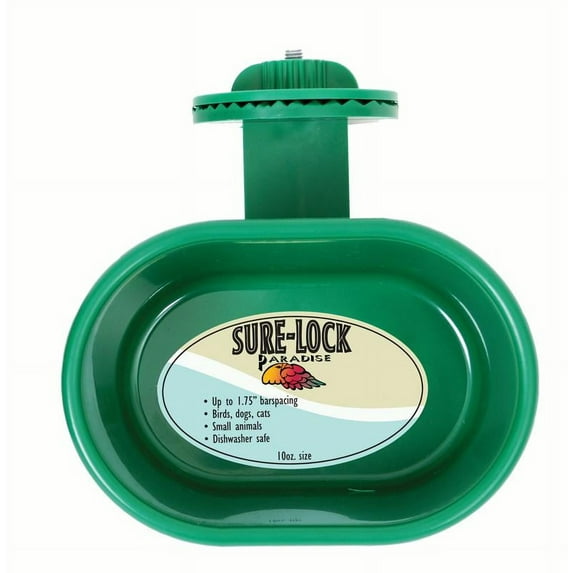 Caitec Featherland Paradise Sure-Lock Cup - Small 10oz