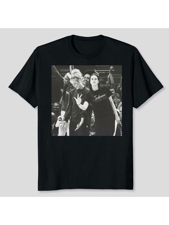 Caitlin Cla.rk x So.phie Cunningham Men's And Women's Graphic Tee 100% Cotton by TBun, Full Sizes S-5XL
