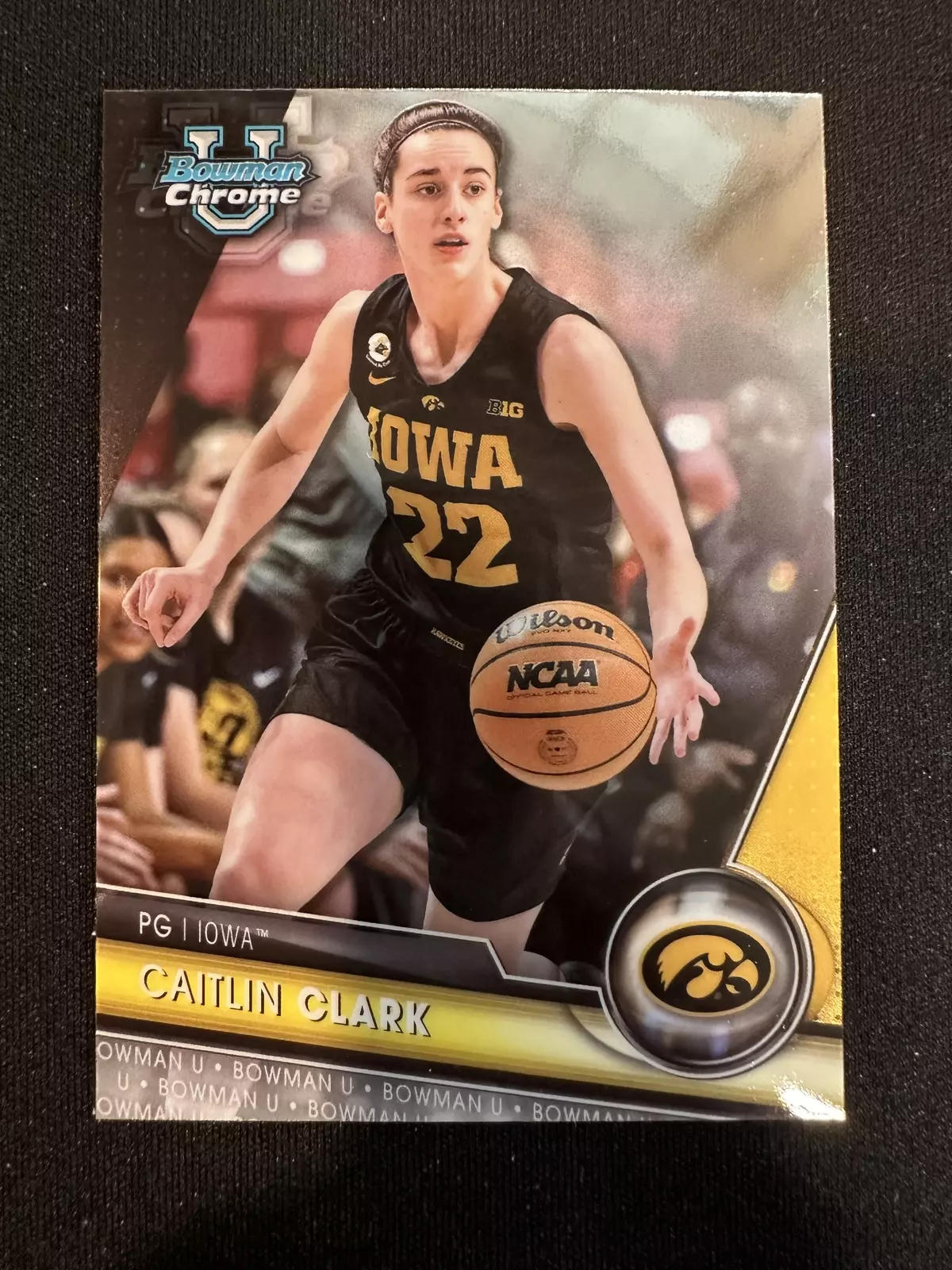 Caitlin Clark 2023-24 Bowman Chrome U #34