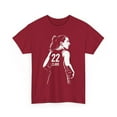 thumbnail image 1 of Caitlin Clark #22 Basketball Cartoon Unisex Heavy Cotton Tee-KWBCC22075-Cardinal Red-S, 1 of 3