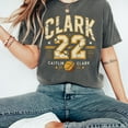 thumbnail image 1 of Caitlin Clark 22 Comfort Colors T-shirt, Women Basketball Unisex Adult Shirt, 1 of 5