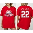 thumbnail image 1 of Caitlin Clark 22 Double Sided T-shirt, Caitlin Clark Shirt, Tee Women Basketball Unisex Tshirt, Caitlin Clark #22, Indiana Fever, Red Color, 1 of 2
