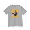 thumbnail image 1 of Caitlin Clark #22 We Trust Basketball Cartoon Kids Heavy Cotton Tee-KWBCC2207B-Sport Grey-XS, 1 of 4