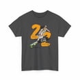 thumbnail image 1 of Caitlin Clark #22 dribble Women Basketball Cartoon Unisex Heavy Cotton Tee-KBCC061-Dark Heather-M, 1 of 4