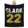 thumbnail image 1 of Caitlin Clark Blanket Throw Soft Cozy Warm Lightweight Blankets For Couch Sofa Bed Chair Camping Travel, Decoration, Picnic 60"X50", 1 of 5